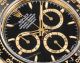 C1 Factory Top Watch - New 4131 Rolex Daytona Gold Oysterflex Replica Wrist (4)_th.jpg